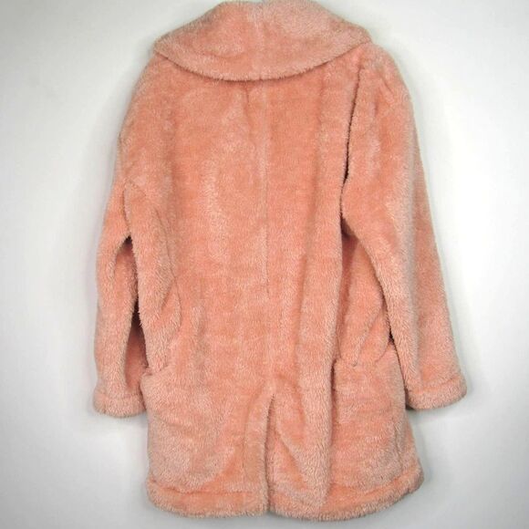 UGG ANNONA SHERPA TRAVEL CARDIGAN IN ROSEWATER - Picture 3 of 9